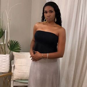 Luxurious halter dress